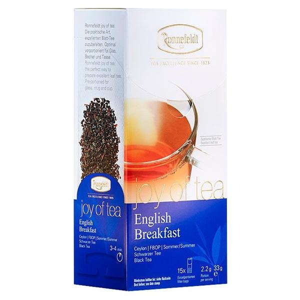 Чай черный Ronnefeldt Joy of Tea English Breakfast в пакетиках