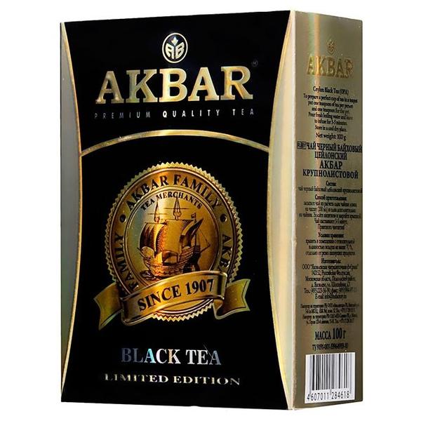 Чай черный Akbar 100 Years Limited Edition