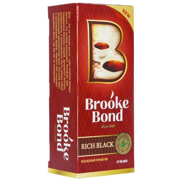 Чай черный Brooke Bond Насыщенный черный в пакетиках