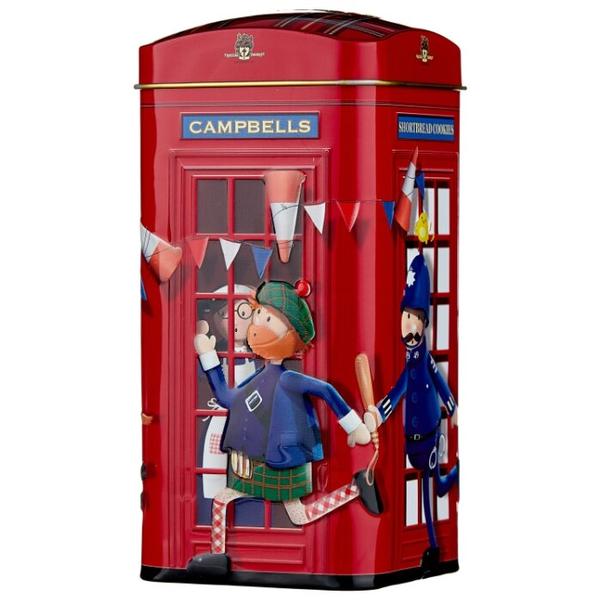 Печенье Campbells Telephone kiosk песочное с шоколадной стружкой, 175 г