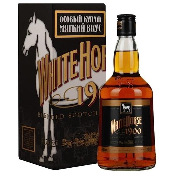 Виски White Horse 1900, 0.7 л, подарочная упаковка