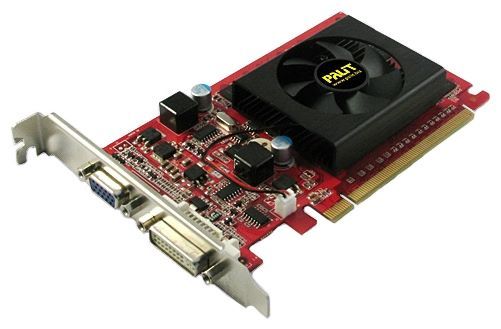 Palit GeForce 9500 GT 450Mhz PCI-E 2.0 512Mb 800Mhz 128 bit DVI HDCP
