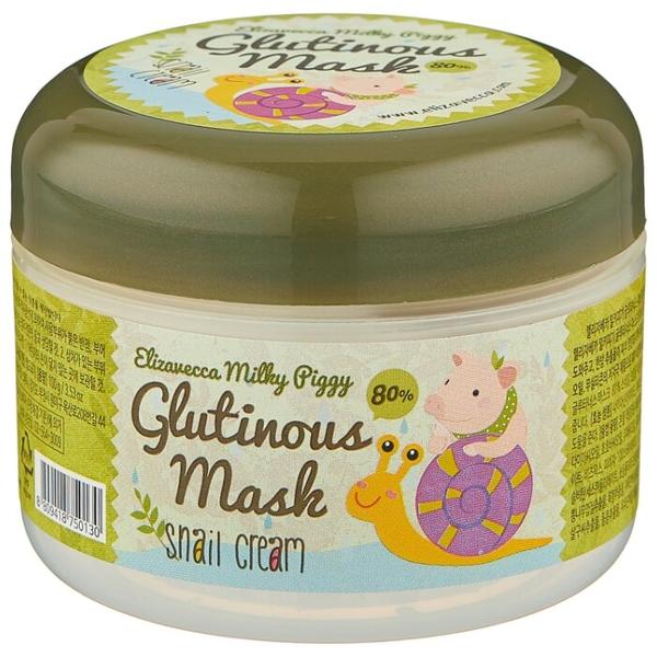 Elizavecca Milky Piggy Glutinous 80% Mask Snail Cream Крем-маска с муцином улитки для лица