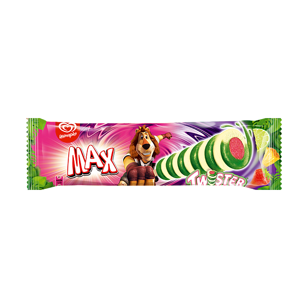 Мороженое Max Twister клубника, ананас, лайм 67 г