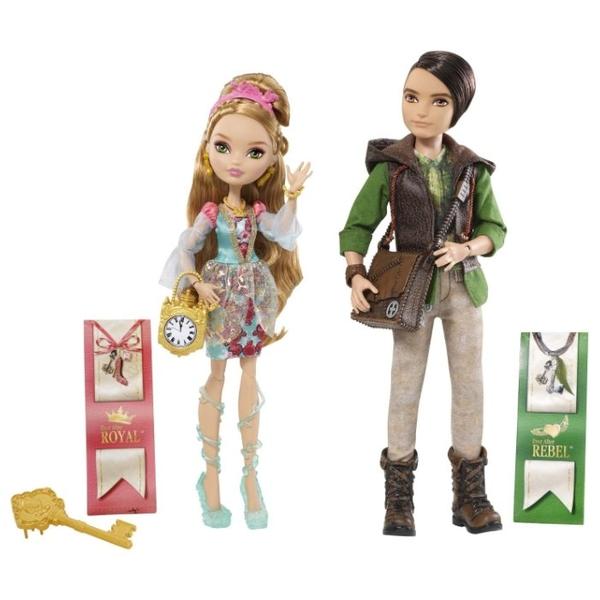 Набор кукол Ever After High Эшлин Элла и Хантер Хантсмен, 27 и 30 см, BBD48