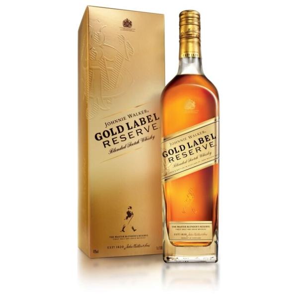Виски Johnnie Walker Gold Label Reserve 18 лет 0.7 л, подарочная упаковка