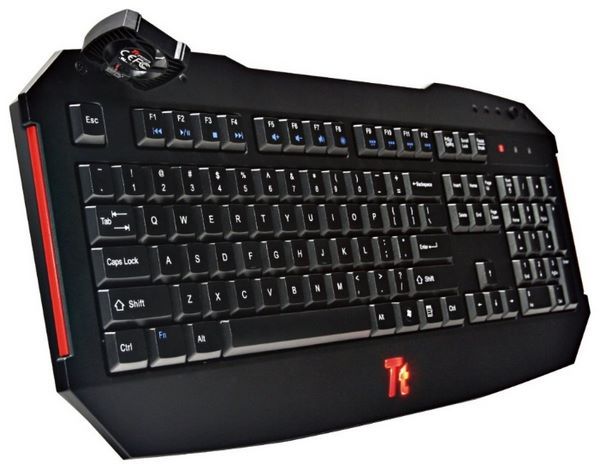 Tt eSPORTS by Thermaltake Gaming keyboard Challenger Black USB