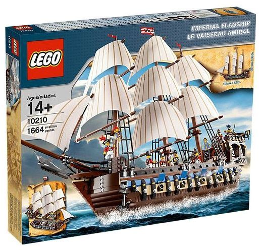 LEGO Pirates 10210 Флагманский корабль