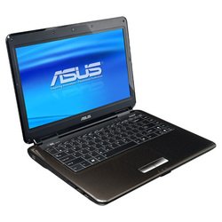 ASUS K40IN (Pentium Dual-Core T4200 2000 Mhz/14.0"/1366x768/2048Mb/250.0Gb/DVD-RW/Wi-Fi/Win Vista HP)