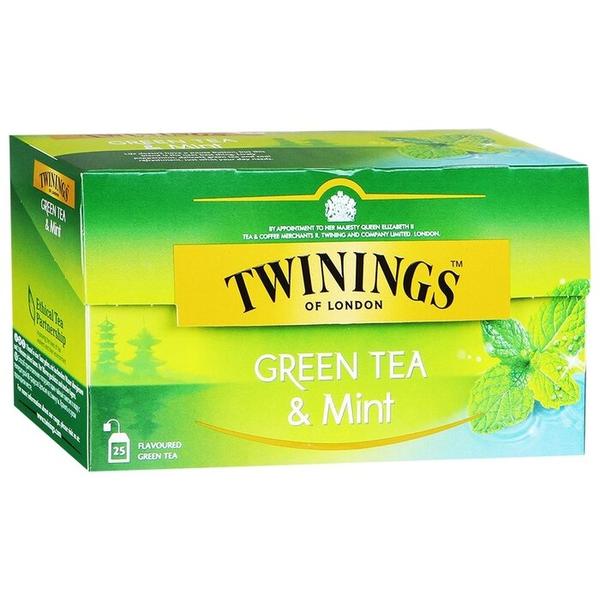 Чай зеленый Twinings Green Tea & Mint