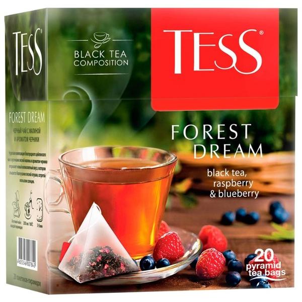 Чай черный Tess Forest dream в пирамидках