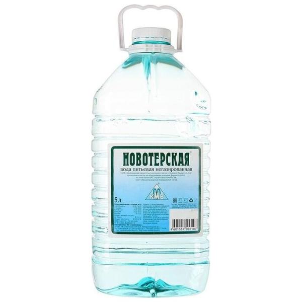Вода питьевая Новотерская негазированная, ПЭТ
