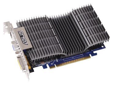 ASUS GeForce 9400 GT 550Mhz PCI-E 2.0 512Mb 800Mhz 128 bit DVI TV HDCP YPrPb Silent