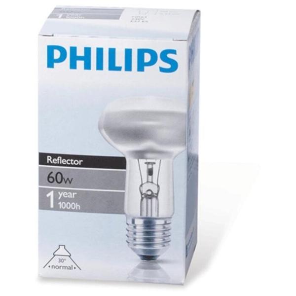 Лампа накаливания Philips Reflector 30D 1CT/30, E27, NR63, 60Вт
