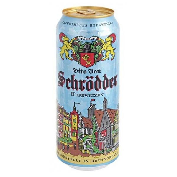 Пиво светлое Otto Von Schrodder Hefeweizen 0.5 л