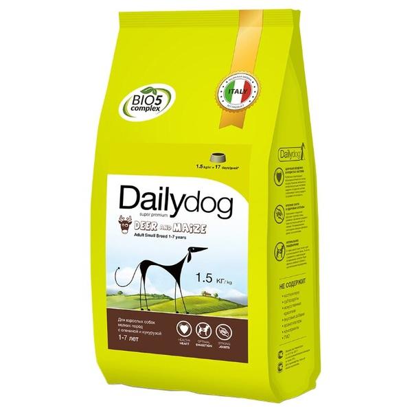 Корм для собак Dailydog Adult Small Breed Deer and Maize