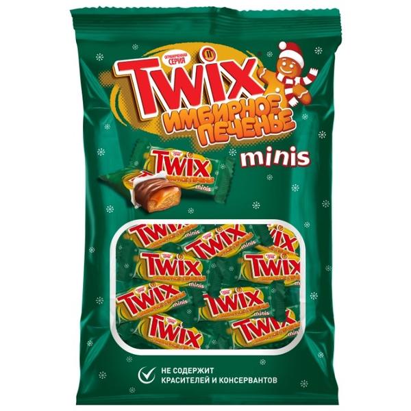 Конфеты Twix minis имбирное печенье