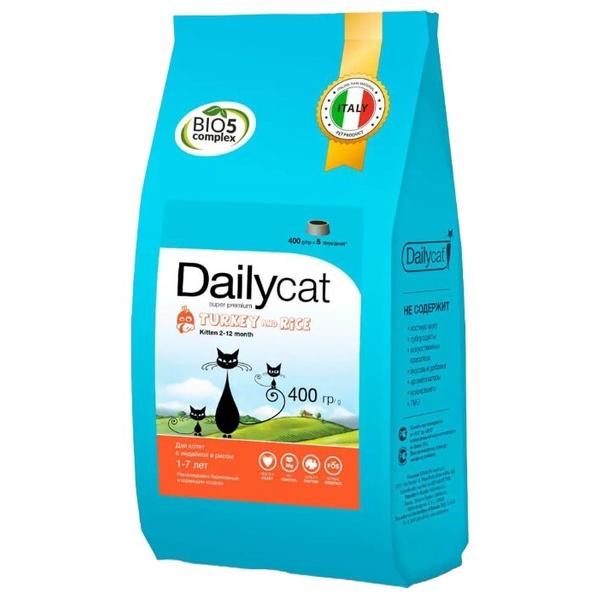 Корм для кошек DailyCat Kitten Turkey & Rice