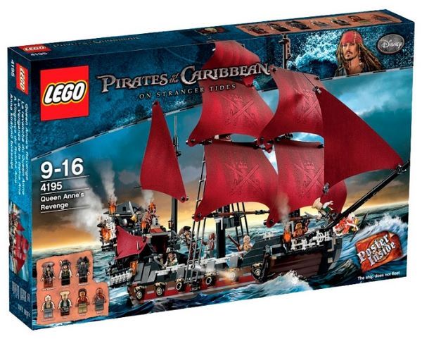 LEGO Pirates of the Caribbean 4195 Месть королевы Анны