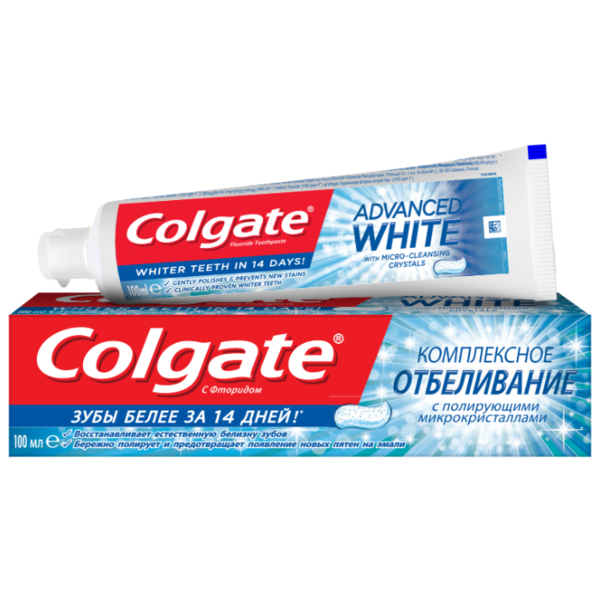 Зубная паста Colgate Комплексное отбеливание