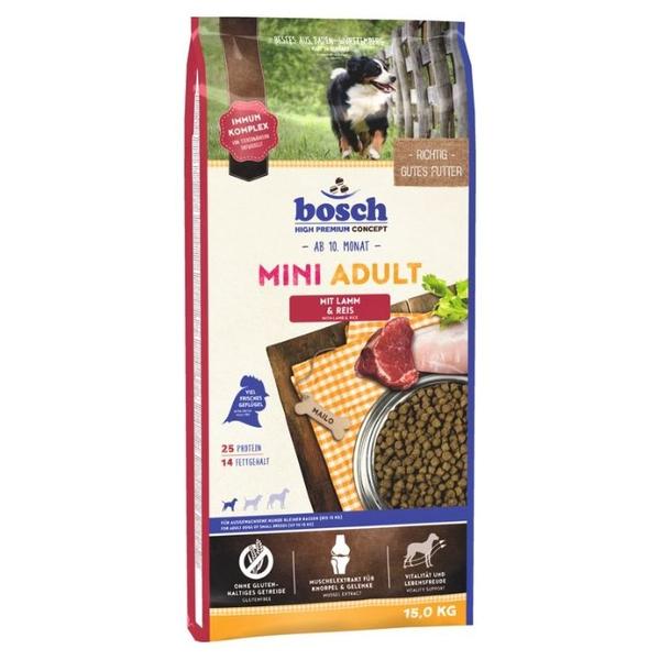 Корм для собак Bosch Adult ягненок (для мелких пород)