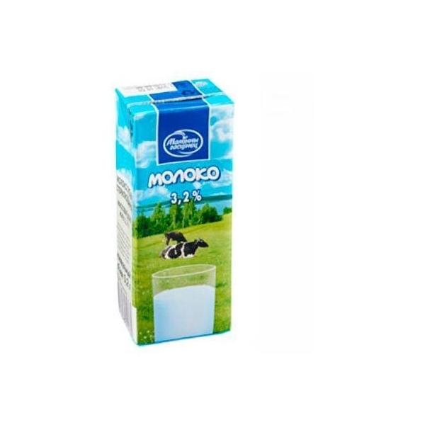 Молоко Молочный Гостинец ультрапастеризованное 3.2%, 0.2 л