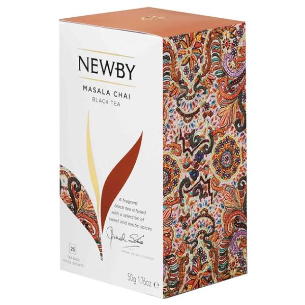 Чай черный Newby Masala chai в пакетиках