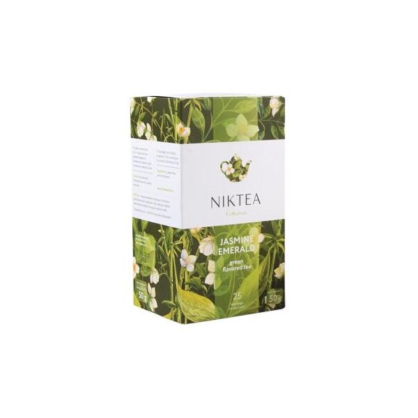 Чай зеленый Niktea Jasmine emerald в пакетиках