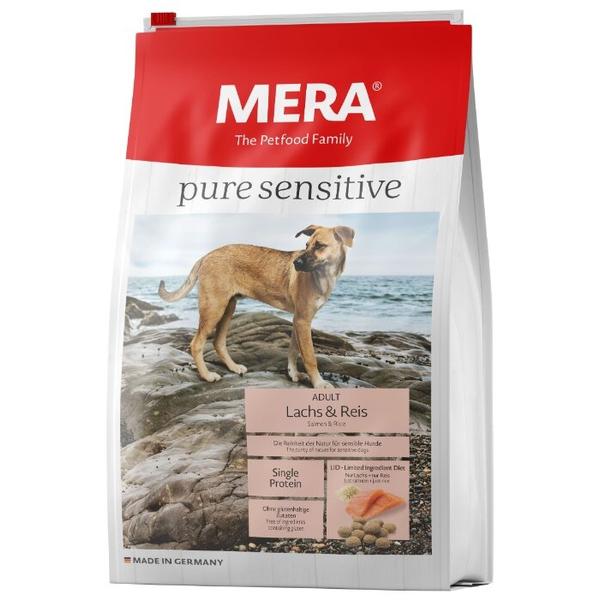 Корм для собак Mera Pure Sensitive с лососем и рисом для взрослых собак