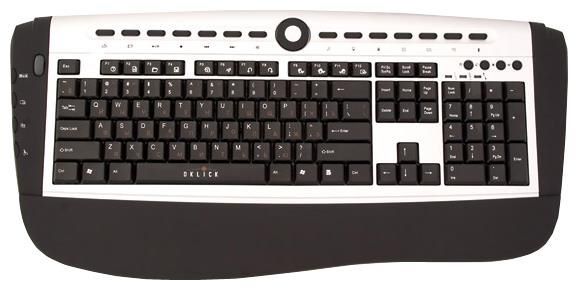 Oklick 360 M Multimedia Keyboard Black USB