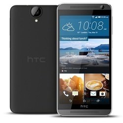 HTC One E9 Plus (99HADM085-00) (черно-серебристый)