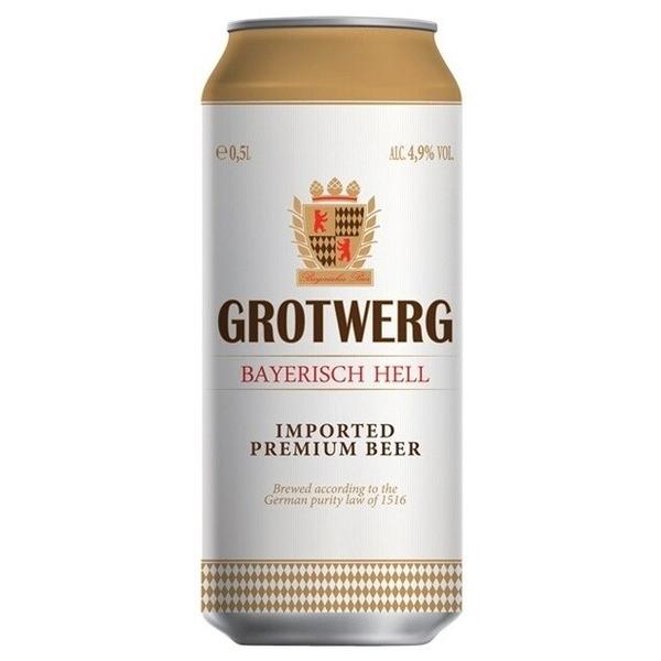 Пиво светлое Grotwerg Bayerisch Hell, 0.5 л