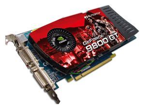 ECS GeForce 9800 GT 600Mhz PCI-E 2.0 512Mb 1800Mhz 256 bit 2xDVI TV HDCP YPrPb