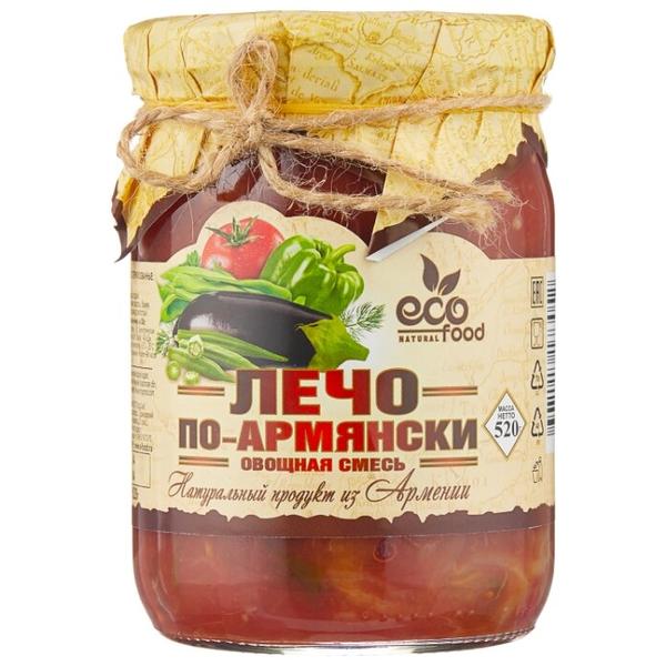 Лечо по-армянски Ecofood стеклянная банка 520 г