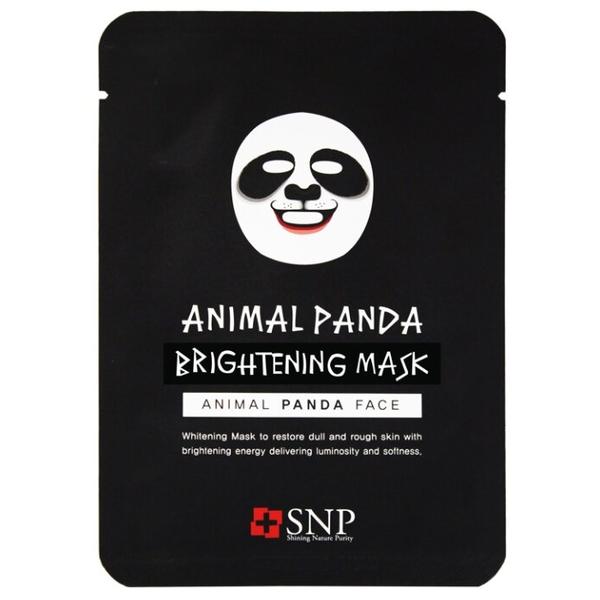 SNP осветляющая маска Animal Panda Whitening