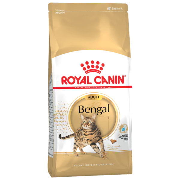 Корм для кошек Royal Canin Бенгальская для здоровья кожи и шерсти