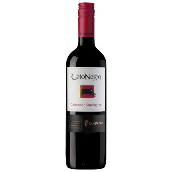 Вино Gato Negro Cabernet Sauvignon, 2016, 0.75 л