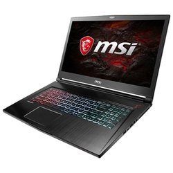 MSI GS73VR 7RG Stealth Pro (Intel Core i7 7700HQ 2800 MHz/17.3"/3840x2160/32Gb/2512Gb HDD+SSD/DVD нет/NVIDIA GeForce GTX 1070/Wi-Fi/Bluetooth/Windows 10 Home)