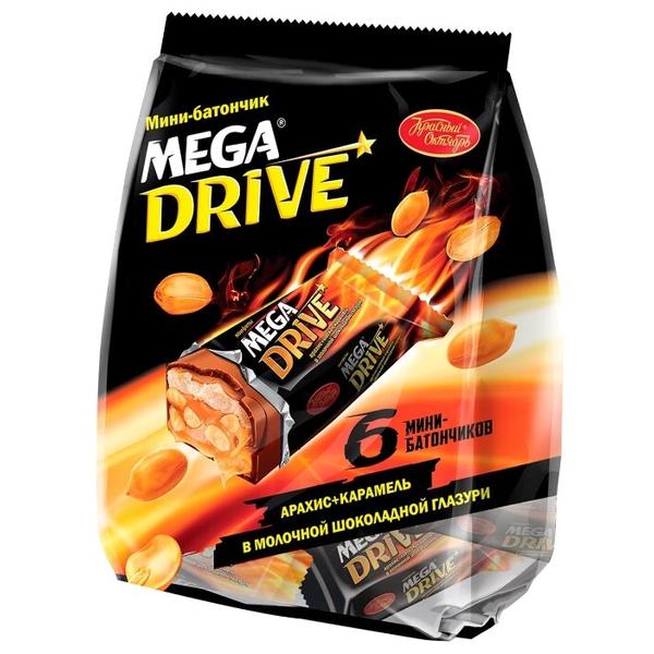 Конфеты Красный Октябрь Mega Drive с мягкой карамелью, пакет