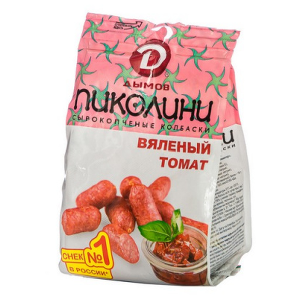 Колбаски Дымов Пиколини Вяленый томат сырокопченые 50 г