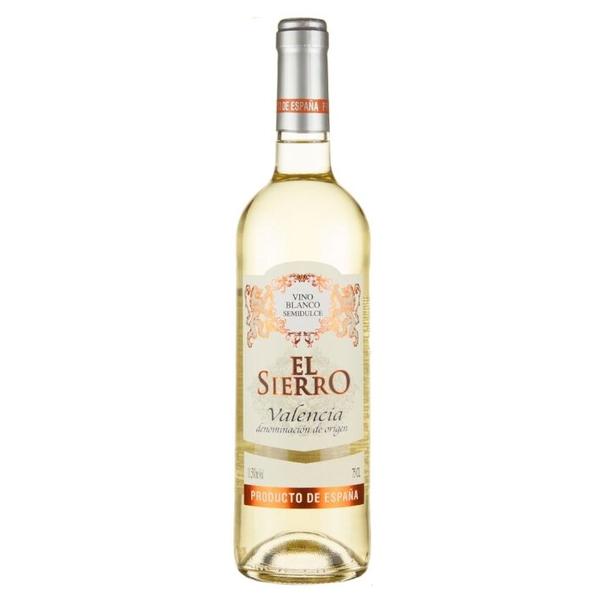 Вино Cooperativa Vinicola La Vina El Sierro Vino Blanco Semidulce 0.75 л