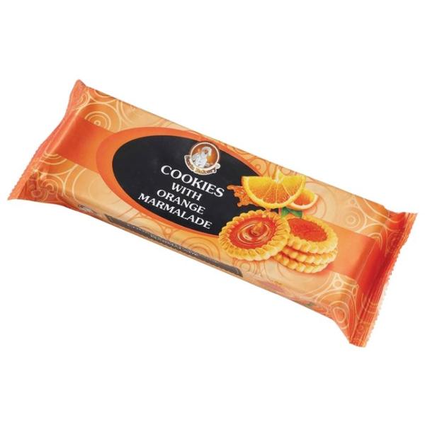 Печенье SANTA BAKERY с апельсиновым мармеладом, 100 г