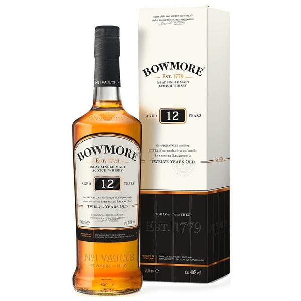 Виски Bowmore 12 лет, 0.7 л, подарочная упаковка