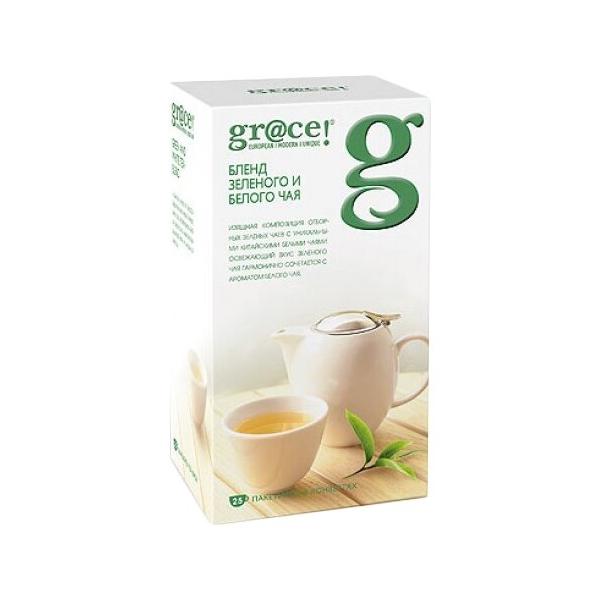 Чай Grace Бленд зеленого и белого в пакетиках