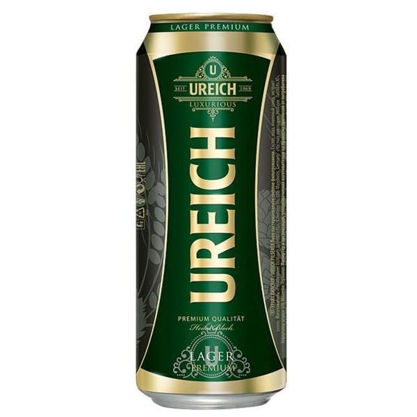 Пиво светлое Ureich Lager Premium 0.5 л