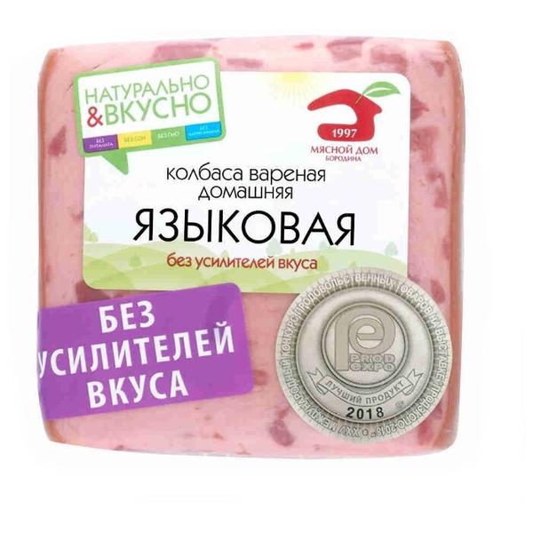 Малаховский мясокомбинат Колбаса Домашняя Языковая вареная
