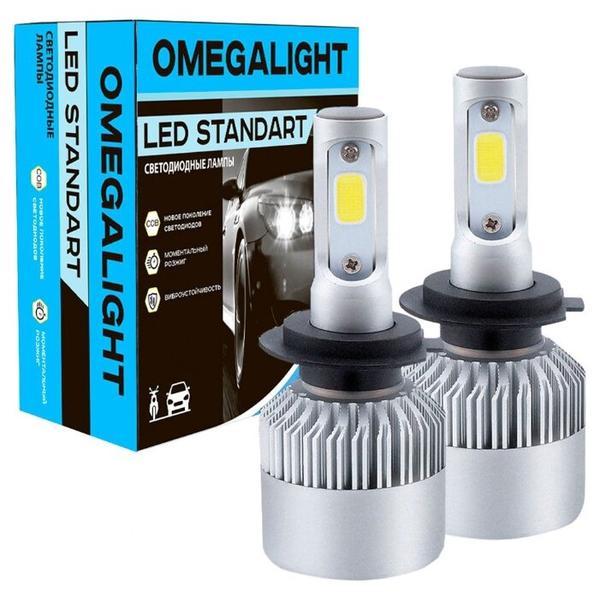 Лампа автомобильная светодиодная Omegalight Standart OLLEDH7ST H7 17W 2 шт.