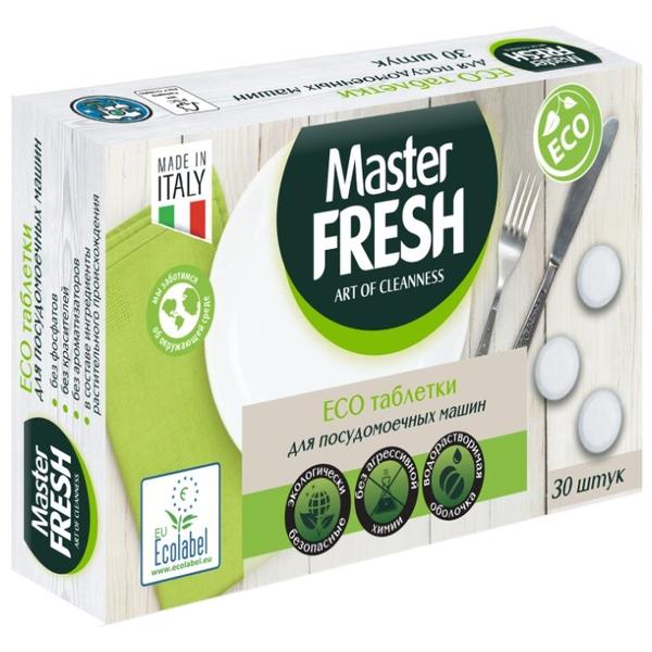Master FRESH Eco таблетки для посудомоечной машины