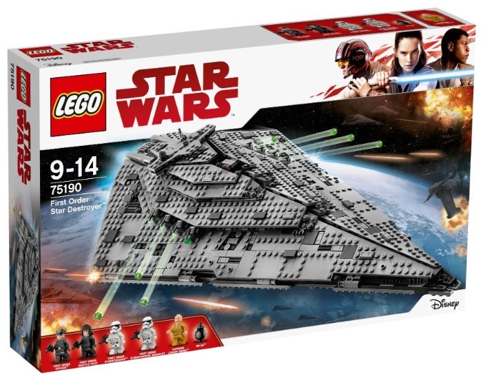 LEGO Star Wars 75190 Звездный разрушитель Первого Ордена