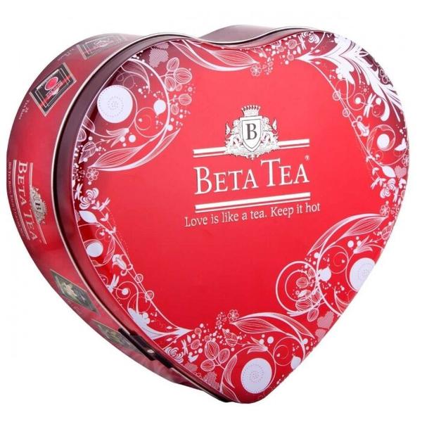 Чай Beta Tea Сердце ассорти в пакетиках подарочный набор